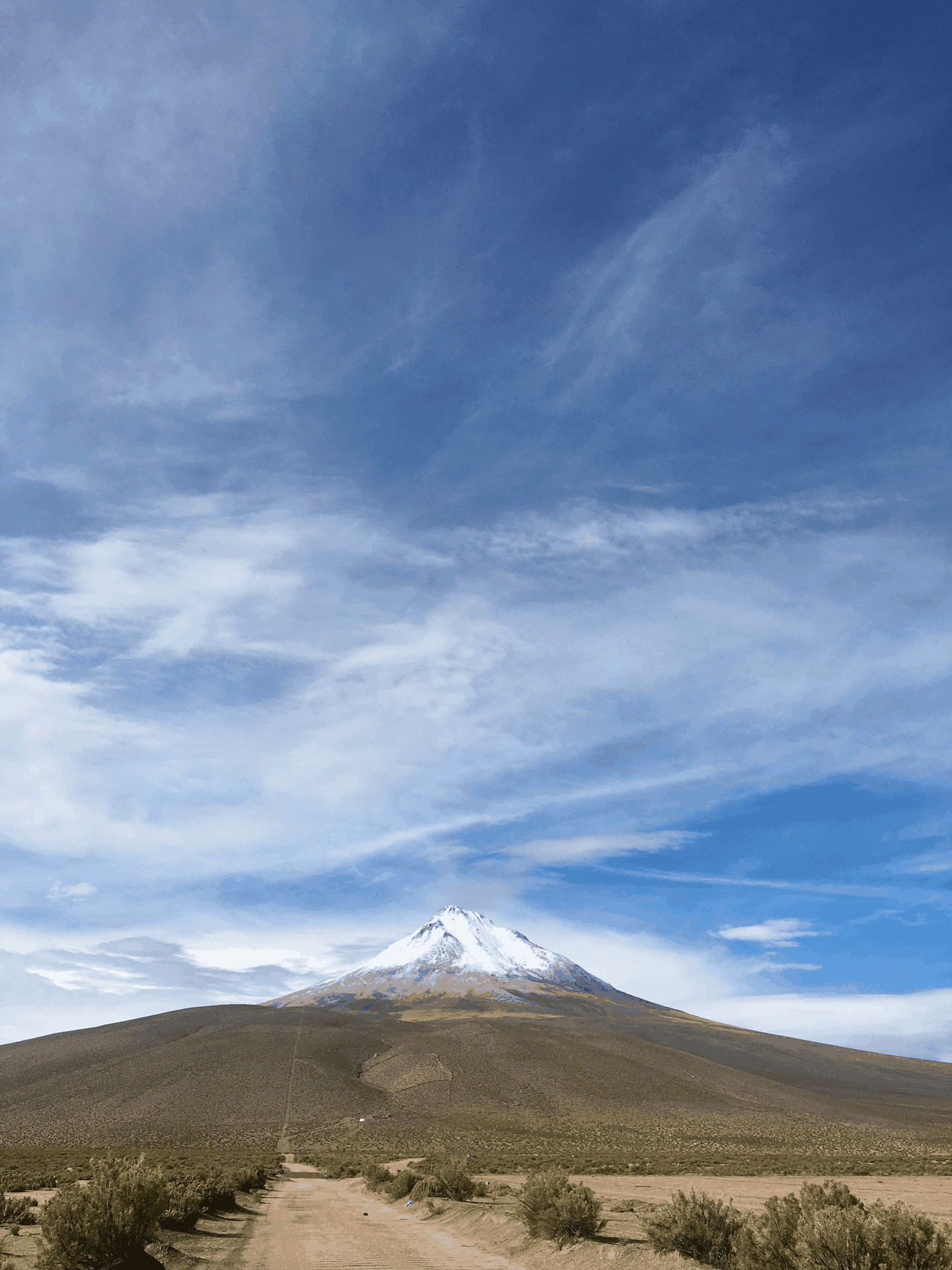 Volcán nevado